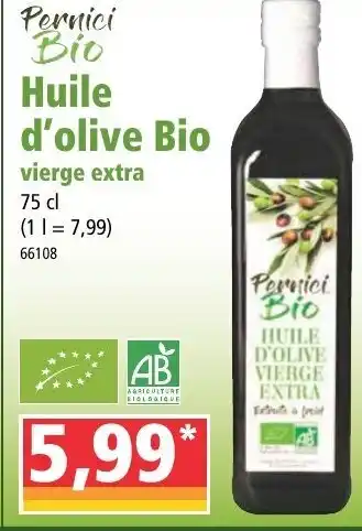 Norma Huile d'olive bio offre