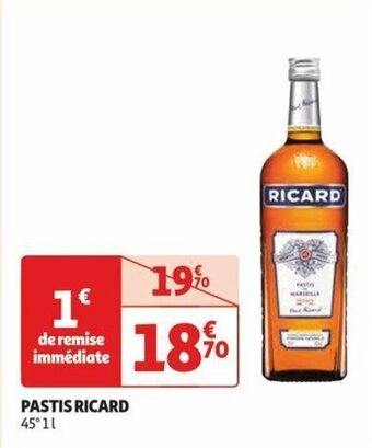 Auchan PASTIS RICARD offre