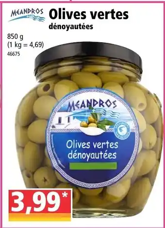 Norma Olives vertes offre
