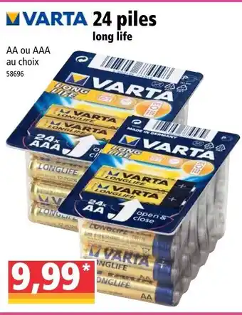 Norma 24 Piles offre