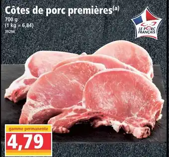Norma Côtes de porc premières offre