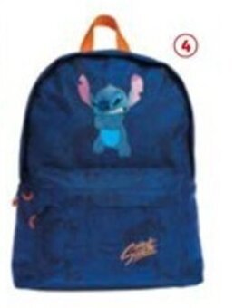 Auchan Sac à dos 1 compartiment Stitch offre