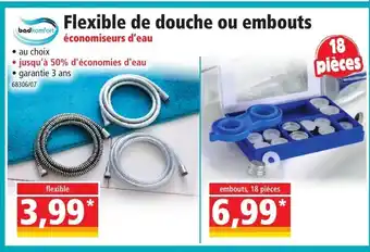 Norma Flexible de douche ou embouts offre