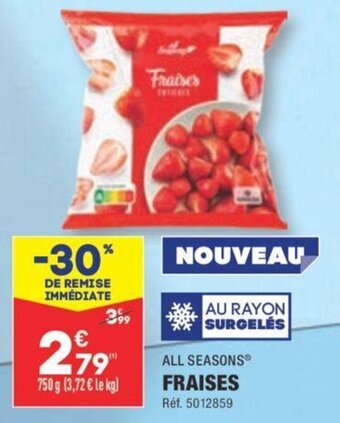 ALDI FRAISES offre