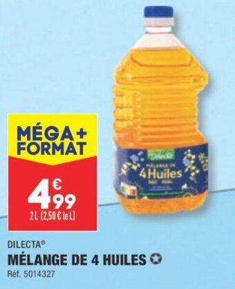 ALDI MÉLANGE DE 4 HUILES offre