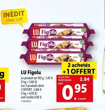 Lidl LU figolu offre