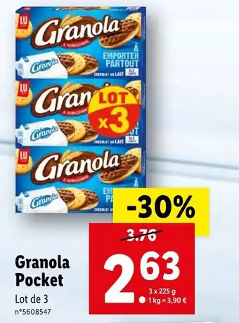 Granola pocet