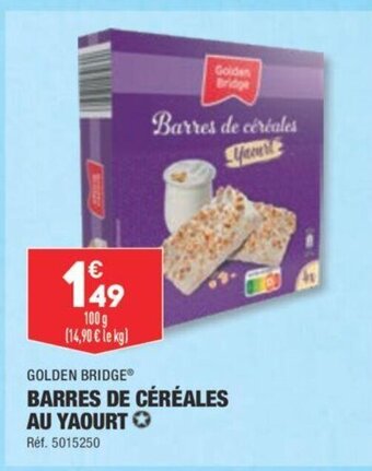 ALDI BARRES DE CÉRÉALES AU YAOURT offre