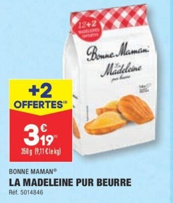 ALDI LA MADELEINE PUR BEURRE offre