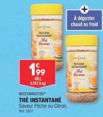 ALDI WESTMINSTERⓇ THÉ INSTANTANÉ offre