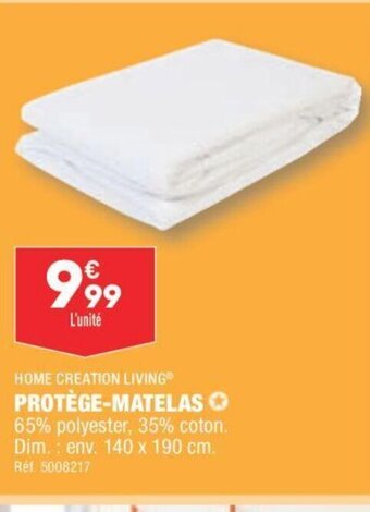 ALDI HOME CREATION LIVINGⓇ PROTÈGE-MATELAS offre