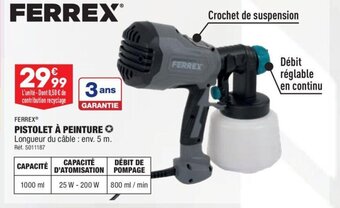 ALDI FERREXⓇ PISTOLET À PEINTURE offre