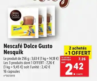Nescafé dolce gusto nesquik