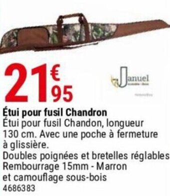 Ătui pour fusil Chandron