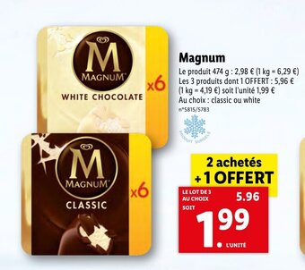 Lidl Magnum offre