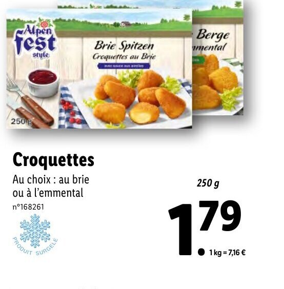 Promo Croquettes chez Lidl
