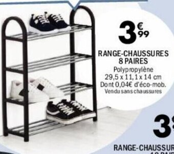 La Foir'Fouille RANGE-CHAUSSURES 8 paires offre