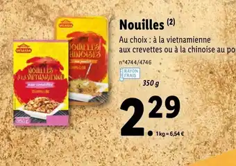 Lidl Nouilles offre