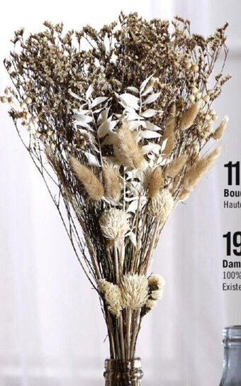 Bouquet de fleurs séchées Hauteur : 70cm