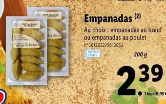 Lidl Empanadas offre