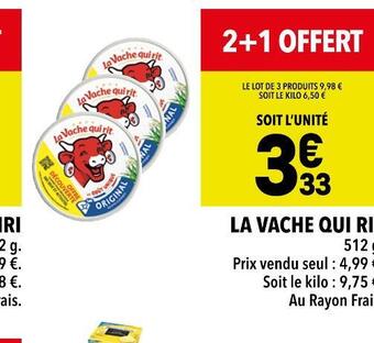 Supeco La vache qui rit la vache qui rit offre