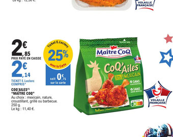 E.Leclerc CoQ'Ailes Maître CoQ offre