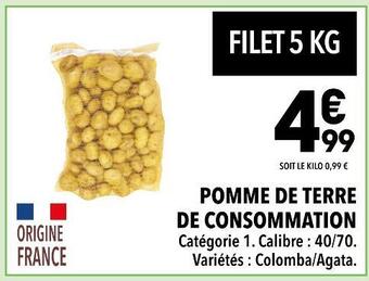 Supeco Pomme de terre de consommation offre