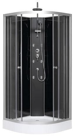 Brico Dépôt Cabine de douche hydromassante black & dark - 85 x 85 cm offre