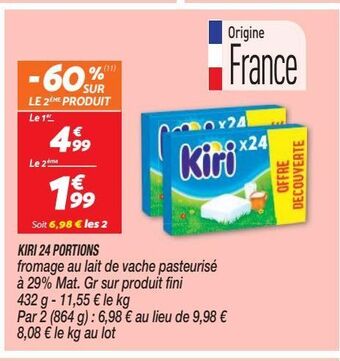 Netto Kiri 24 portions offre