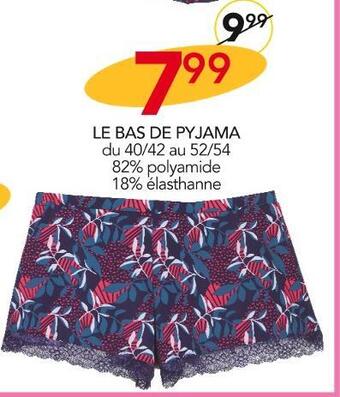 Stokomani Seduccia le bas de pyjama offre