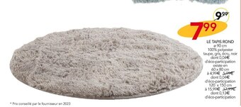 Stokomani Le tapis rond offre