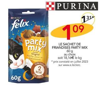 Purina le sachet de friandises party mix