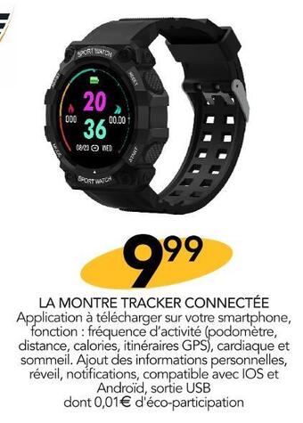 Stokomani La montre tracker connectée offre