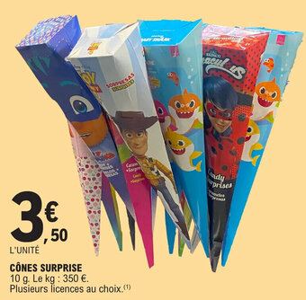 E.Leclerc CÔNES SURPRISE offre
