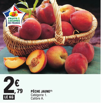 E.Leclerc PÊCHE JAUNE(¹) offre