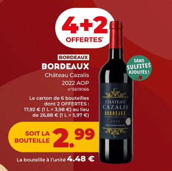 Château Cazalis 2022 AOP