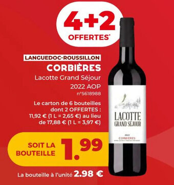 Lidl Lacotte Grand Séjour offre