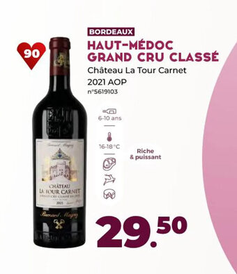 Lidl HAUT-MÉDOC GRAND CRU CLASSÉ offre