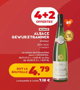 Lidl ALSACE GEWURZTRAMINER offre