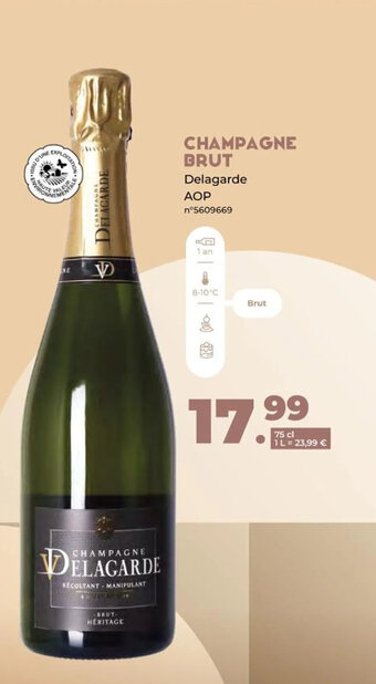 Lidl CHAMPAGNE BRUT offre
