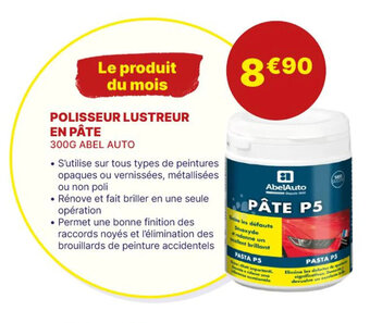 Carter-Cash POLISSEUR LUSTREUR EN PÂTE offre