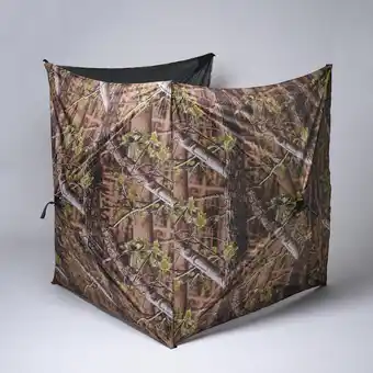 Affut chasse 3faces bouclier camouflage