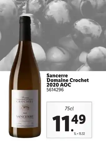 Sancerre Domaine Crochet 2020 AOC