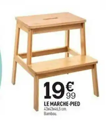 Centrakor Le Marche-pied offre