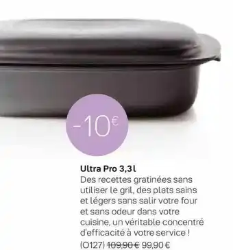 Tupperware Ultra Pro 3.3l offre