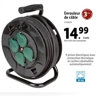 Lidl Enrouleur De Cable offre