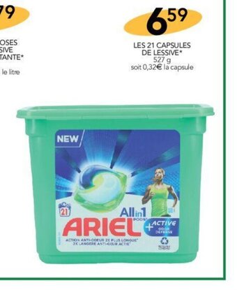 Stokomani LES 21 CAPSULES DE LESSIVE* offre