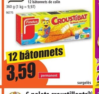 Norma Findus Croustibat offre