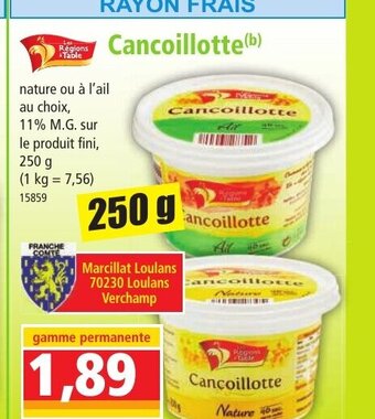 Norma Cancoillotte offre