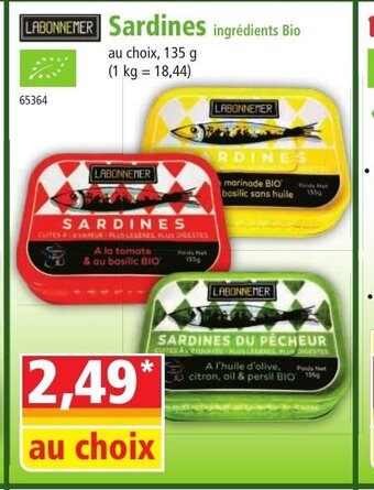Norma Sardines offre